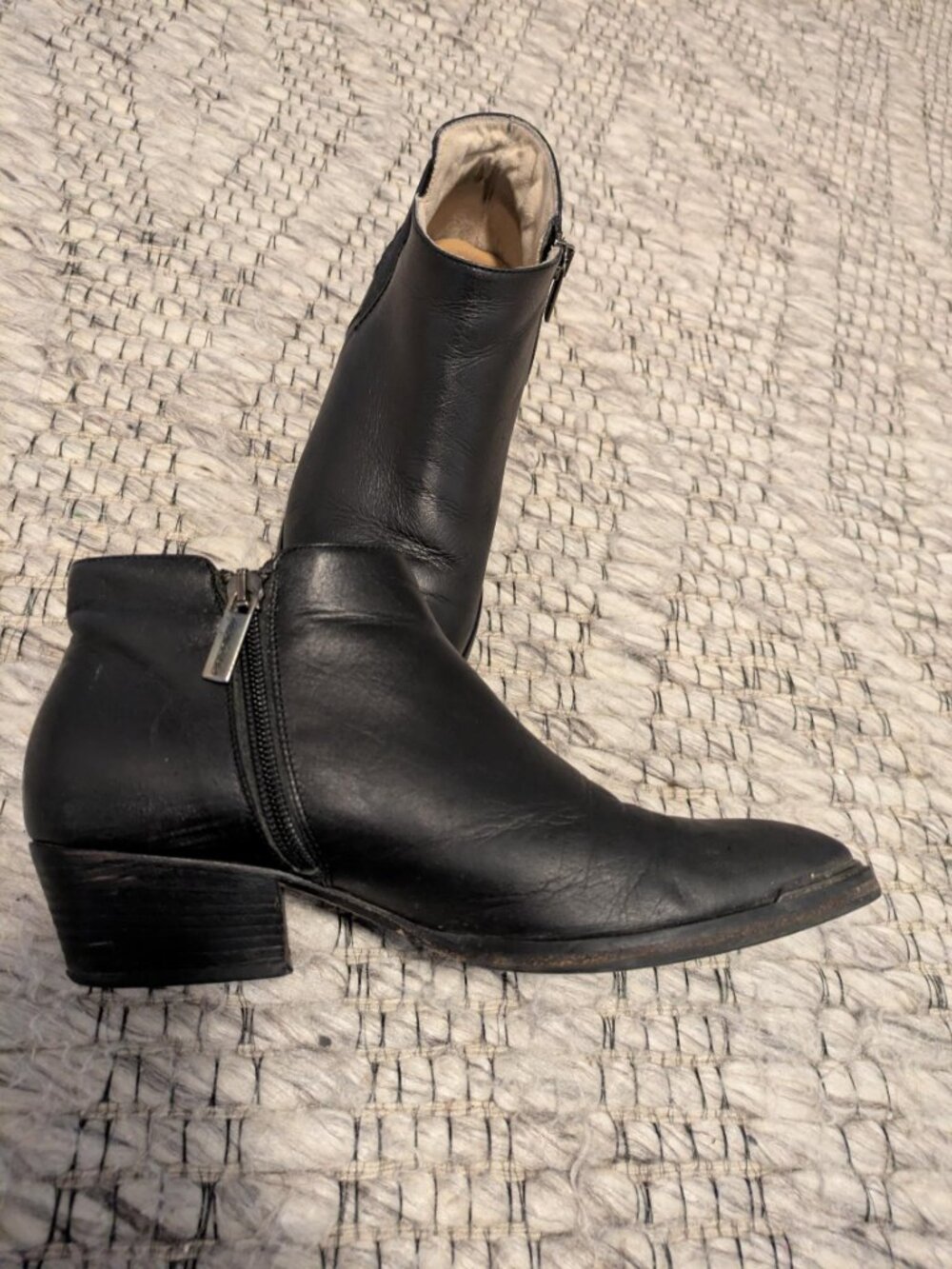 AcquaItalia Leather Booties
